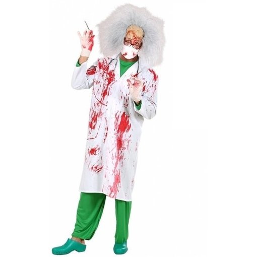 Carnavalskleding Bloedigere doktersjas
