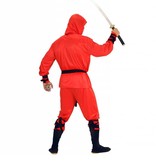 Rode draak ninja pak volwassen