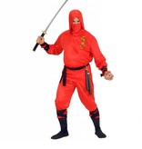 Rode draak ninja pak volwassen