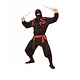 Super Ninja heren kostuum gespierd