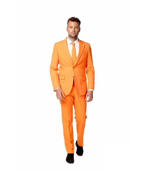 Oranje Herenkostuum 3-delig