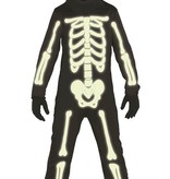 Glow in the dark skeletten pak kind