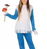 Smurfin kostuum kind blauw