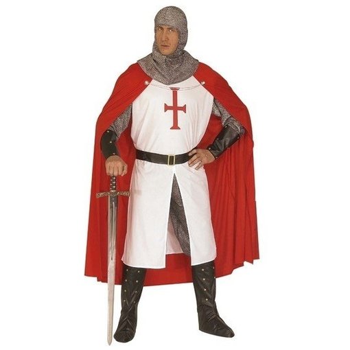 Kruisvaarder kostuum 7-delig