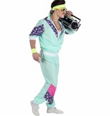 Mintgroen Trainingspak Man Kostuum