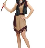 Indiaanse vrouw kostuum Helki