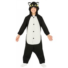 Zwarte Kat Onesie kind
