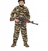 Soldaten kostuum kind