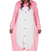 Roze katten Onesie Volwassen