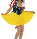 Sneeuwwitje kostuum dames