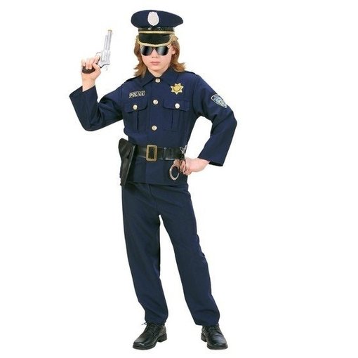 Politie kostuum kind Danzell