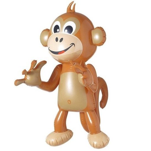 Opblaasbare Aap 50cm