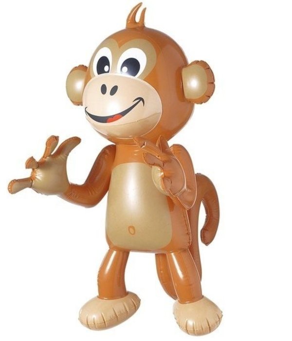 Opblaasbare Aap 50cm