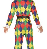 Harlekijn verkleedpak Heren