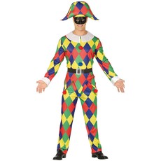 Harlekijn verkleedpak Heren