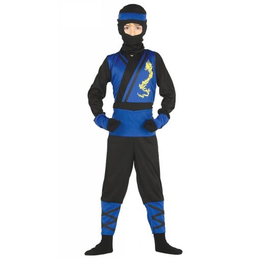 Ninja pakje kind blauw populair
