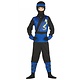 Ninja pakje kind blauw populair