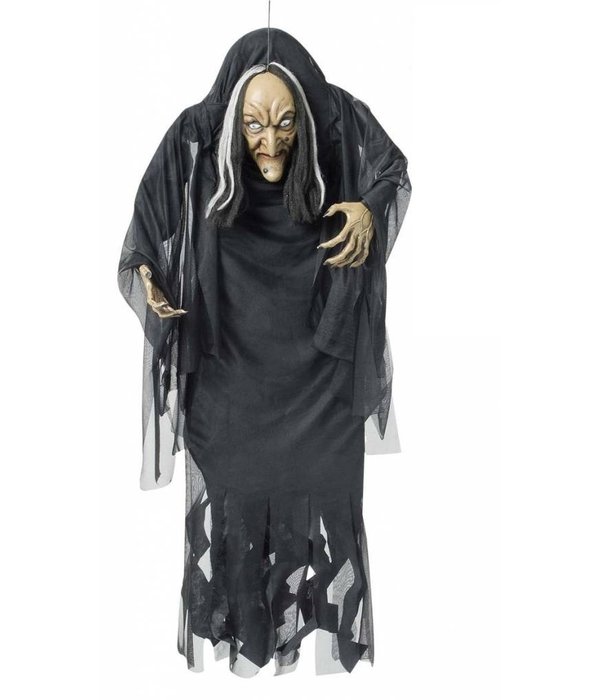 Heks met bochel 140cm