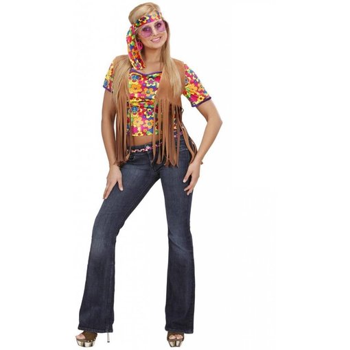 Hippie vest met hoofdband