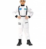 Ruimtevaart pak kind wit
