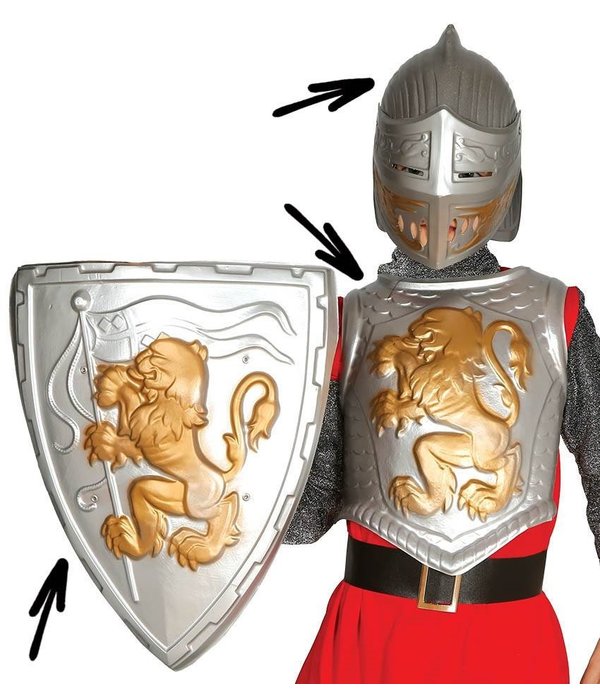 Ridderset kind Middeleeuwen 3-delig