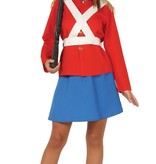 Dames kostuum Engelse soldaat