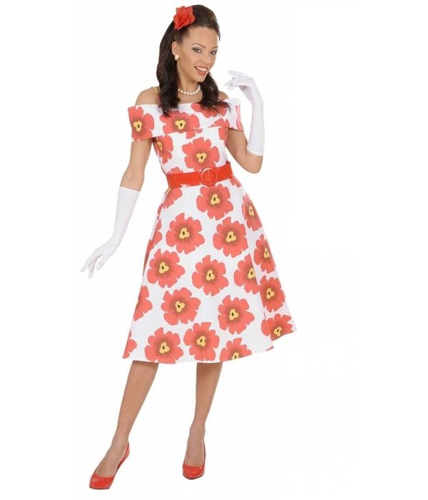 Handschoenen lycra wit 37cm