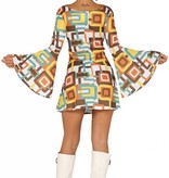 Jaren 70 Jurk Kostuum Vrouw