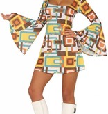 Jaren 70 Jurk Kostuum Vrouw