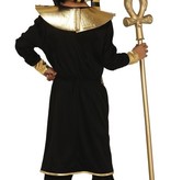 Farao Kostuum Kind Amon Zwart