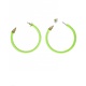 Oorbellen neon groen