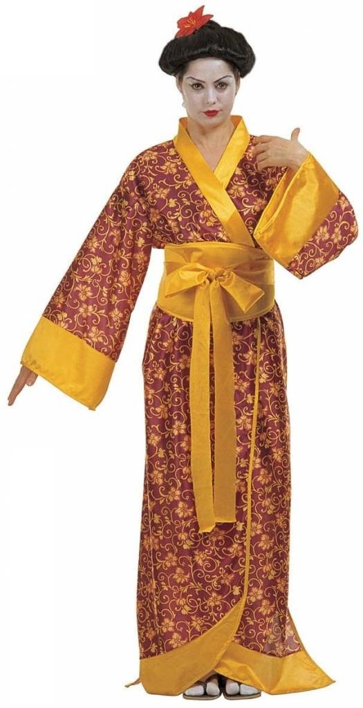 Geisha Kyoto Dame Kostuum afbeelding