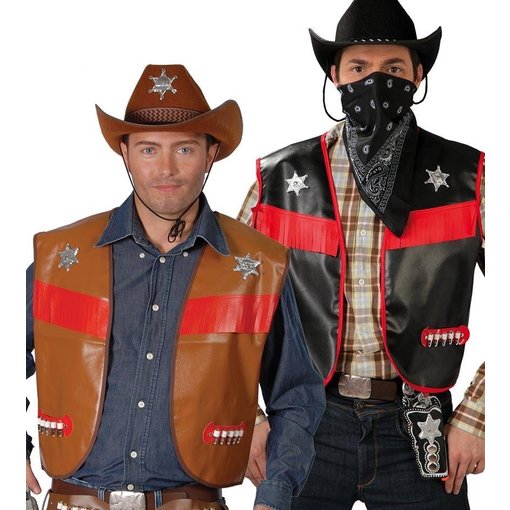 Cowboy Gilet Heren