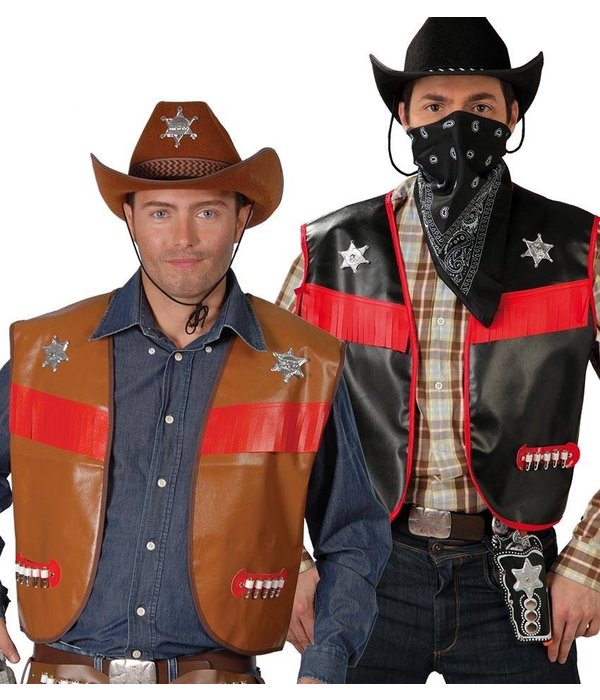 Cowboy Gilet Heren