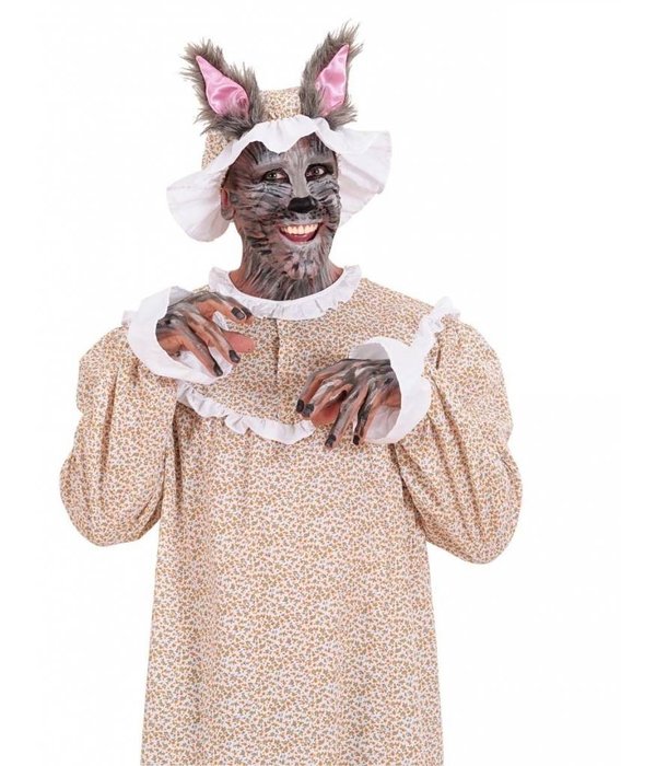 Grootmoeder wolf kostuum