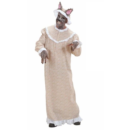 Grootmoeder wolf kostuum