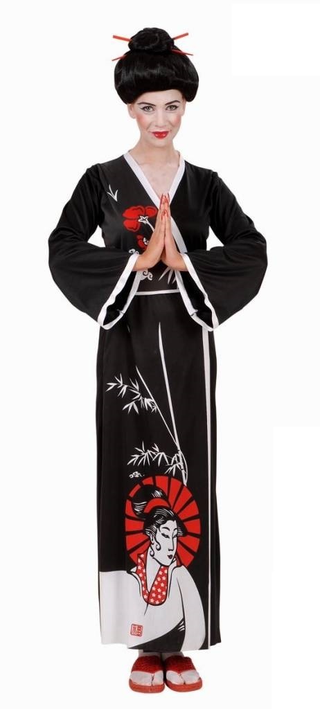 Geisha kostuum afbeelding