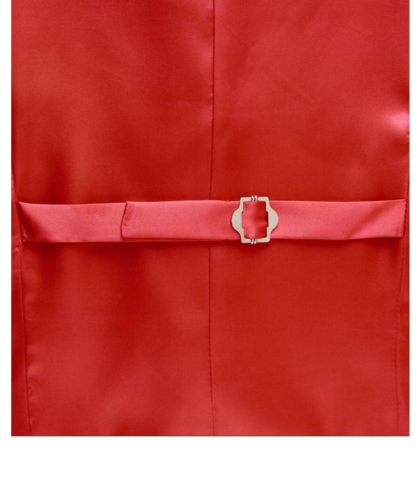 Rode Gilet glitter man