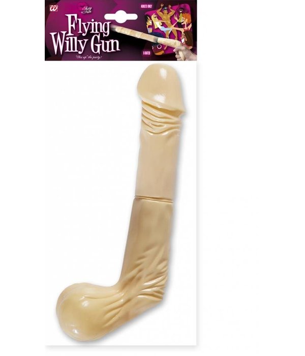 Pistool vliegende piemel