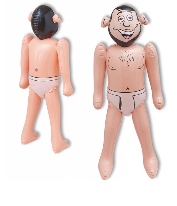 Opblaaspop man 90cm