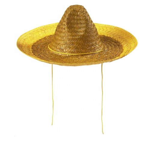 Sombrero geel 48cm