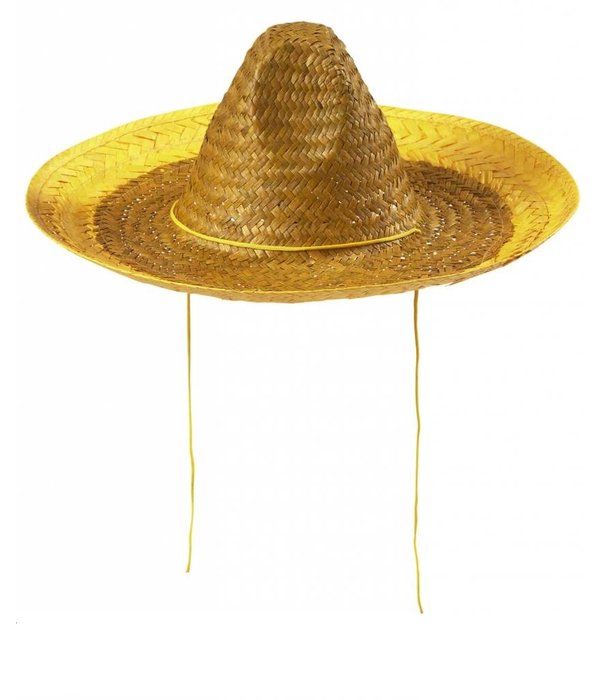 Sombrero geel 48cm