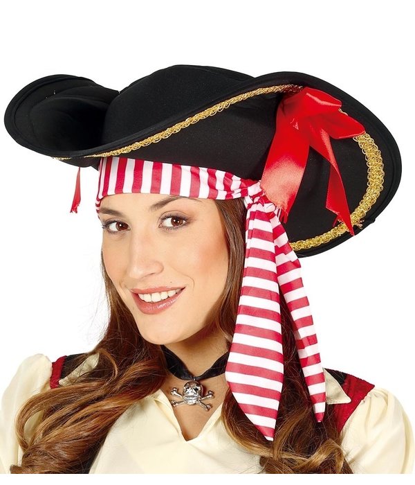 Piratenhoed vrouw