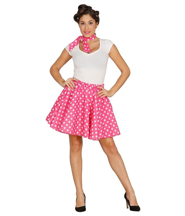 Pin-Up Set Jaren 50 Roze