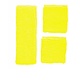 80's zweetband set geel