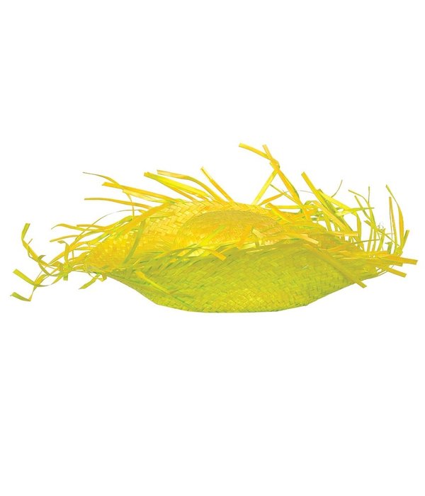 Strohoed Hawaii geel