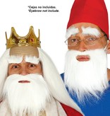 Baard Kabouter Kort Wit