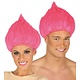Trol pruik Roze