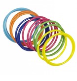 Armband 18 ringen neon multikleuren
