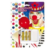 Clown set make up + neus